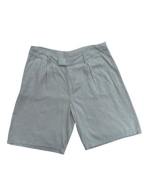 Divided Linen-Blend Pants in Natural Beige